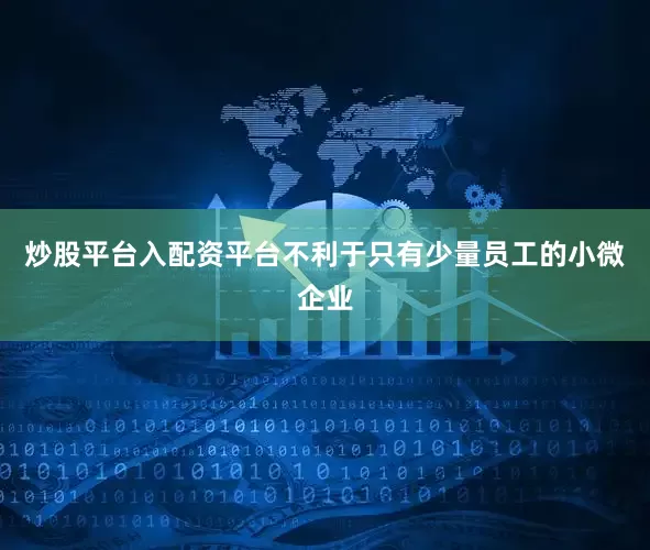 炒股平台入配资平台不利于只有少量员工的小微企业